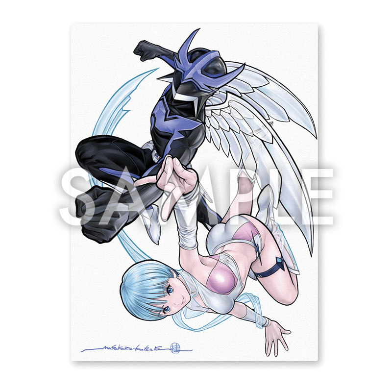 描き下ろしF6キャラファインボード