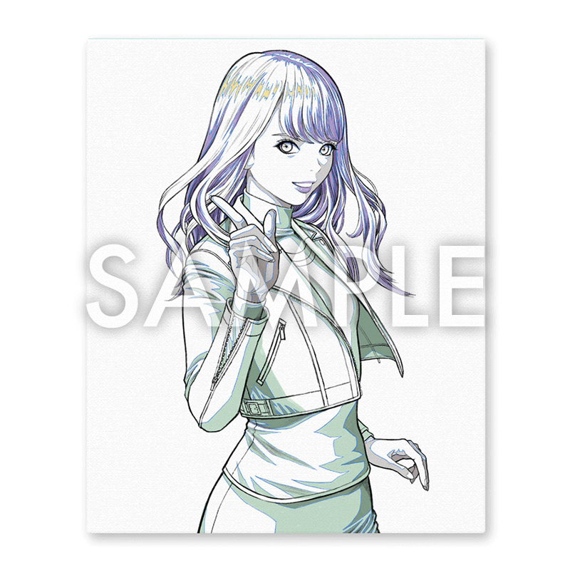 F3キャラファインボード『TIGER & BUNNY 2』 桂正和の世界展イラストカリーナ・ライル