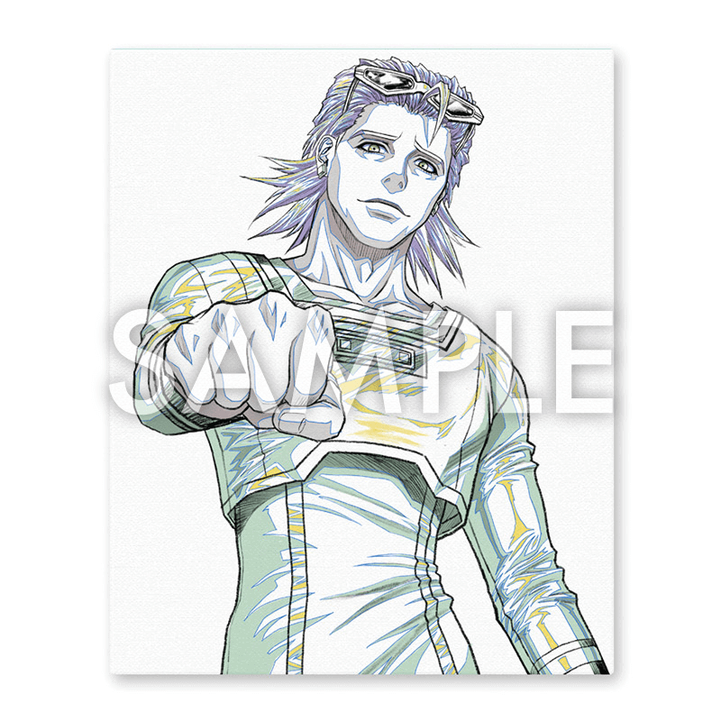 F3キャラファインボード『TIGER & BUNNY 2』 桂正和の世界展イラストライアン・ゴールドスミス