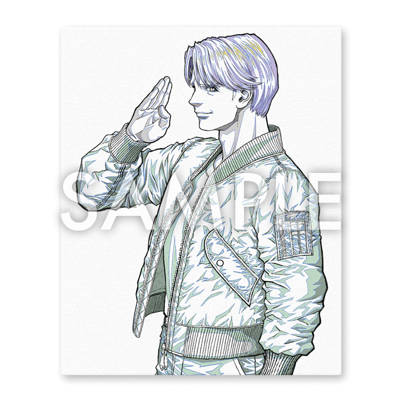 F3キャラファインボード『TIGER & BUNNY 2』 桂正和の世界展イラストキース・グッドマン