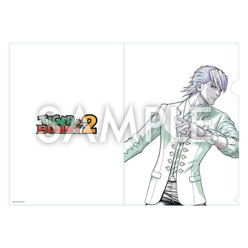 クリアファイル『TIGER & BUNNY 2』 桂正和の世界展イラスト鏑木・T・虎徹