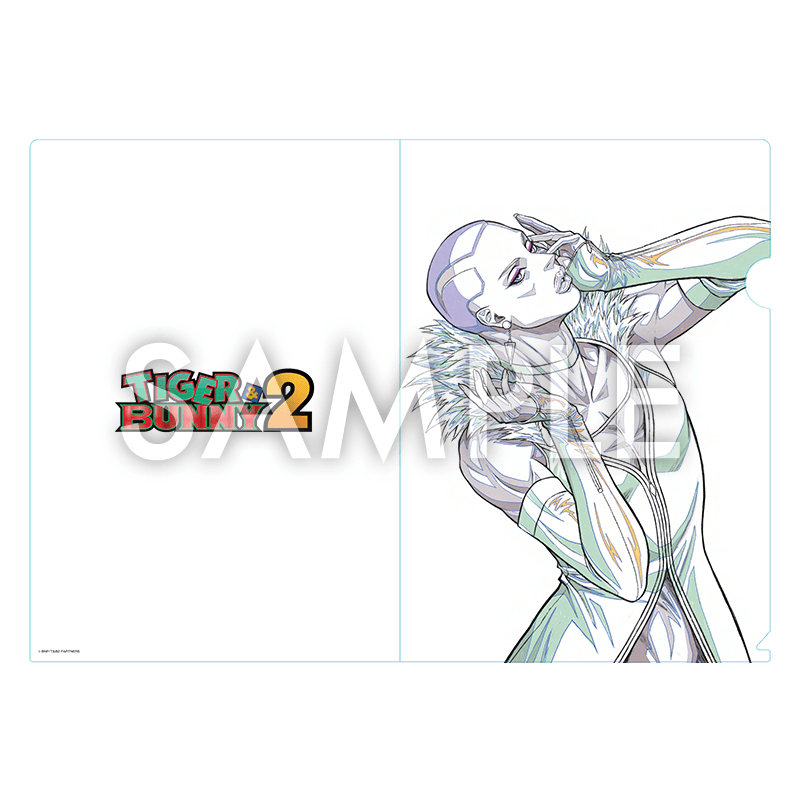クリアファイル『TIGER & BUNNY 2』 桂正和の世界展イラストネイサン・シーモア